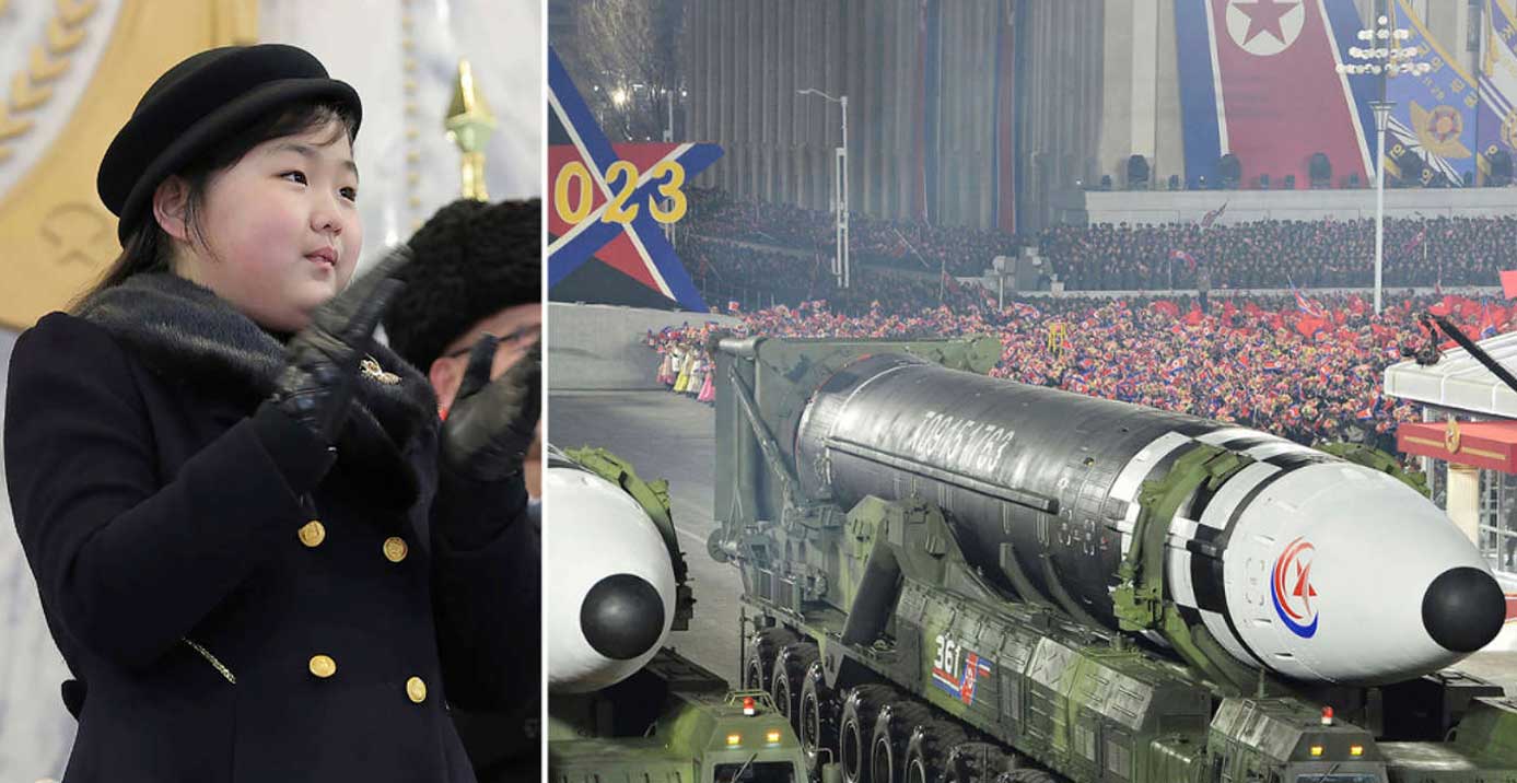 KonotasiNews, Korea Utara Pamerkan Rudal Balistik ICBM Baru dan Calon Pemimpin Masa Depan